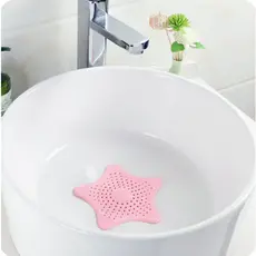 2 Tampa De Silicone Ralo Pia Tampa Estrela Cozinha Banheiro Universal Filtro