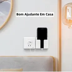 Suporte Prático Para Controle Remoto , De Tv Inteligente Parede De Casa (1 Unidade)