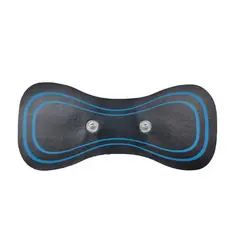 KIT Mini Massageador Estimulador Elétrico De Pescoço Portátil Para Alívio Da Dor Muscular Cervical