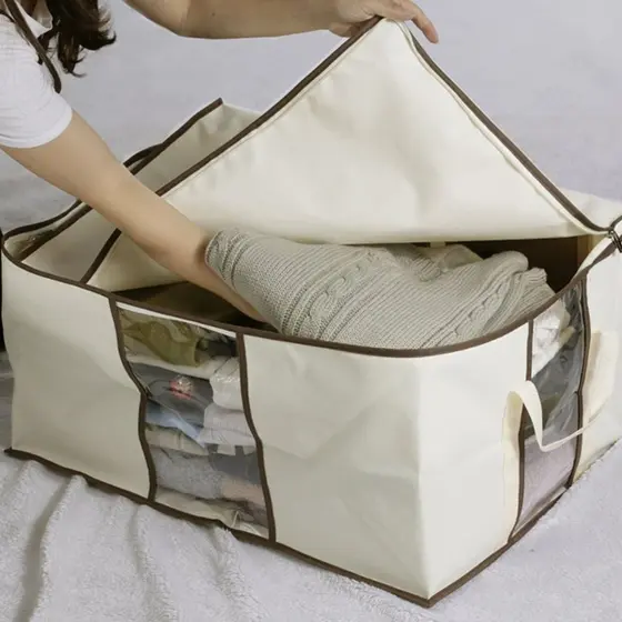 Caixa Organizadora Grande  Multiuso Caixa Organizadora De Guarda Roupa Promoções Promoção