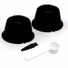 Cápsula De Café Reutilizável Três Corações/Dolce Gusto/Nespresso Preto