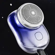 Mini Barbeador Elétrico Portátil À Prova D'água , Dupla Finalidade , Tipo C , Aparador De Carregamento , Promoção De Env