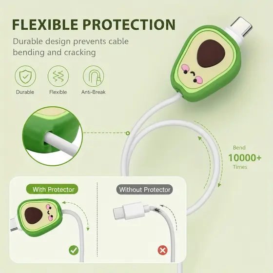 Personagens Do Carregador Protetor De Cabo USB Phone IPhone Android Promoção