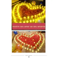 Vela Led Eletrônica Amarela Adorável De 6 Unidades Decorativa Com Baterias/Festa/Casamento/Promoção De Decoração