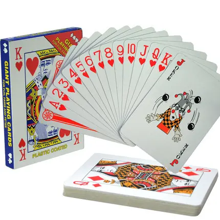 Promoção De Conjunto De Cartas De Jogar Anti-Rugas Com 7 Kits