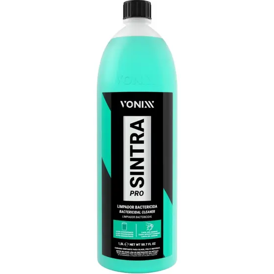 Sintra Pro 1,5L Vonixx Limpeza Interna Automotiva Bactericida