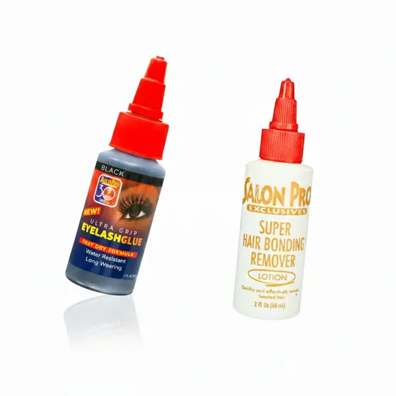 Kit Cola 30 Sec. ULTRA GRIP Para Extensão de Cílios 30ml + Loção Removedor de Cola