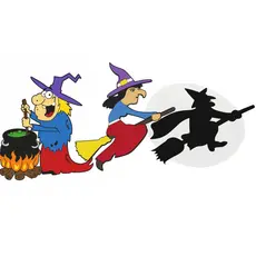 Painel De Halloween Decoração Bruxa Para Festa Em EVA