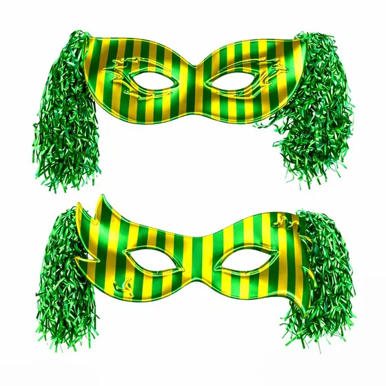 Painel Decorativo Máscaras Copa do Mundo em PET