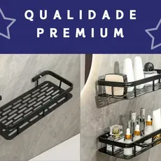 Suporte De Shampoo Banheiro Organizador Porta Shampoo E Sabonete - Prateleiras De Banheiro | Bnvt