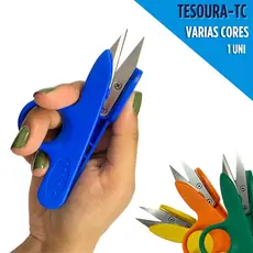 Tesoura de Arremate Profissional 12cm Para Costura Bordado Corte de Linha Artesanato DIY - BV