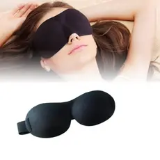 Mascara de Dormi Para Viajar Tapa Olho 3D Confortável Blackout Ajustável