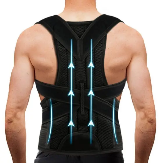 Corretor Postura Cinta Postural Para Coluna Corrigir Postura Protetor Lombar Corretor