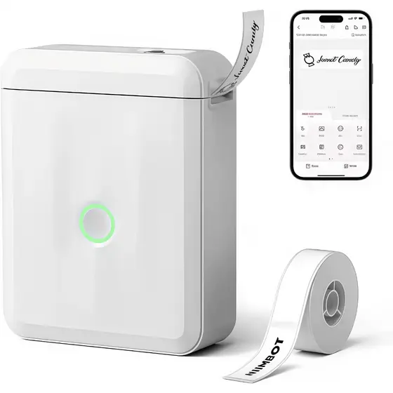 NIIMBOT D110 Impressora de Etiquetas Inteligente Térmica Bluetooth Impressora sem Tinta para iOS Android