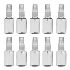 Frasco Pet 30ml Com Válvula Spray Para Perfume Aromatizador 10 Unid