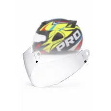 Viseira Pro Tork V-pro Jet 1/2/3 Escamoteável Robocop Crista