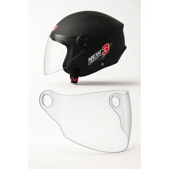 Viseira Transparente New Liberty 3 Pro Tork Atomic Joy 23 EBF Spark Zeus Elite