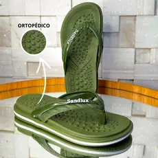 Chinelo Feminino Ortopédico Sandlux Anatômico Leve Macio Confortável Antiderrapante Lançamento
