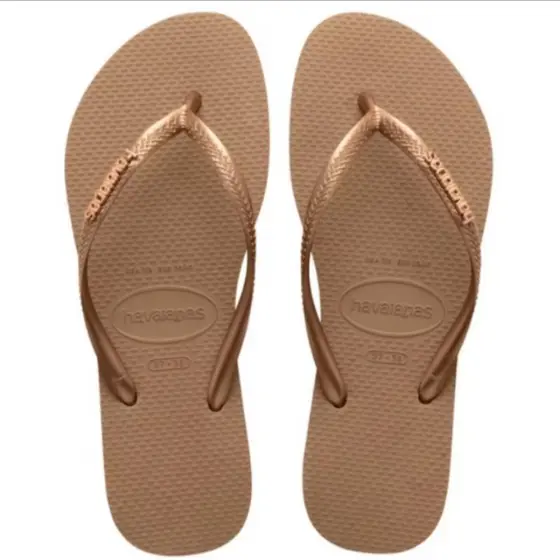 Chinelo Havaianas Slim Logo Pop Up Feminino , Original