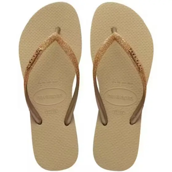 Chinelo Havaianas Slim Glitter II TAMANHO 33/34 E 41/42