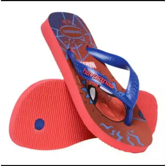 Chinelo Havaianas Top Marvel II Infantil Masculino Azul Water