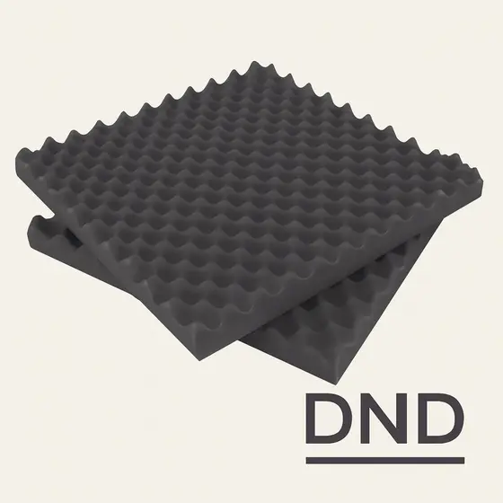 ESPUMA PARA ISOLAMENTO ACUSTICO CAIXA DE OVO ACUSTICA KIT COM 10 ABSORÇÃO DE SOM STÚDIO SONORO