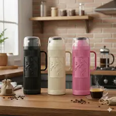 Garrafa Térmica Termolar Chimarrita 1 Litro Para Chimarrão E Café Conservação Térmica Bebida Quente E Fria