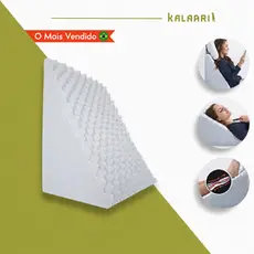 Travesseiro Encosto Triangular Repouso Leitura Encosto Anatômico Pós Cirúrgico
