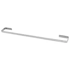 SUPORTE DE TOALHA BANHO PARA BANHEIRO STANDER QUADRADO DE PAREDE  CROMADO