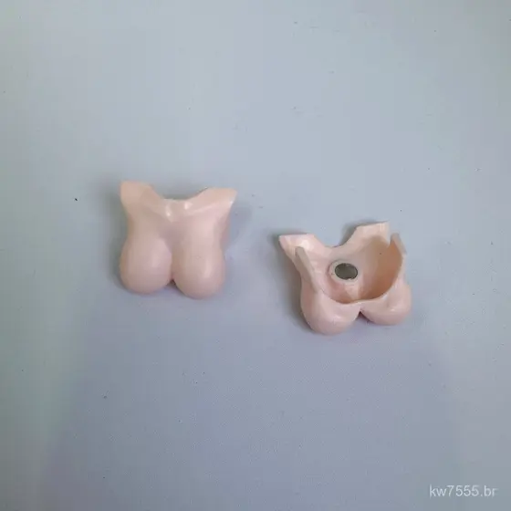 Corpo magnético BJD em escala 1/8, aproximadamente 16 cm, corpo BJD, peito intercambiável, peito médio, sem codificação,