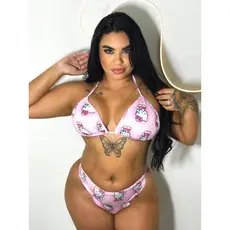 BIQUINI COTININHA PERSONAGENS ROSA