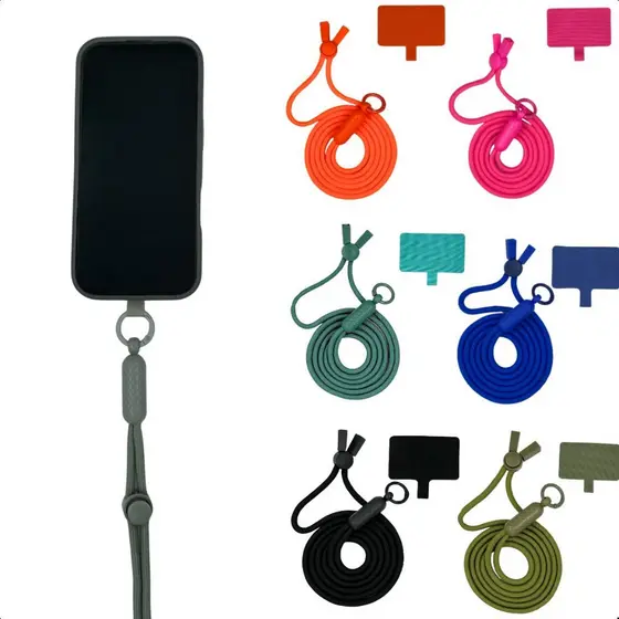 Alça De Pescoço Para Celular Universal Cordão Corrente Segurar Transversal