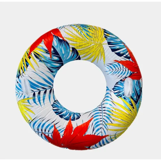 Boia folha de bordo Inflável 90 100 120 cm Piscina Praia e Festas - Criança e adulto até 100kg Super （Boia -015）