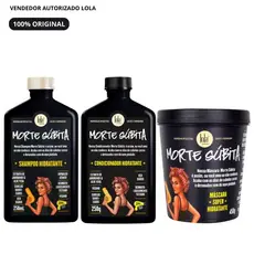 Kit Lola Cosmetics Morte Súbita - Shampoo e Condicionador e Máscara de Hidratação