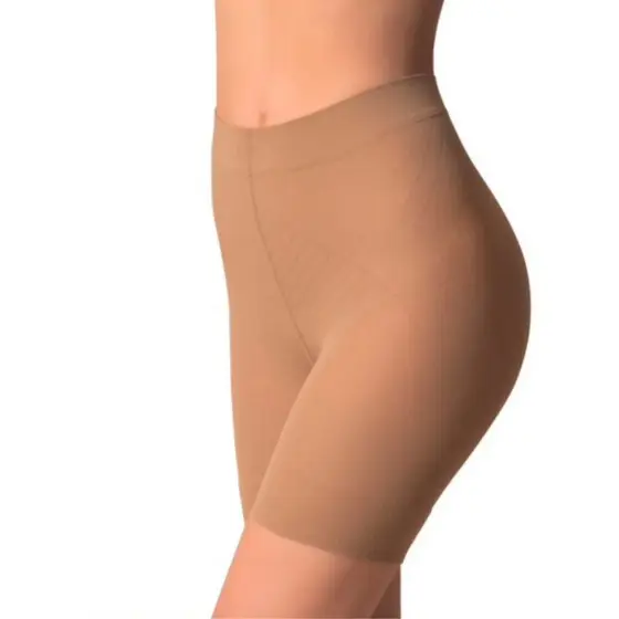 Short Modelador Feminino Selene Original Sem Costuras Laterais Elastano 9815