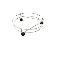 Suporte para Botijão de Gas Vaso Reforçado Rodinha Giratoria suporte multiuso