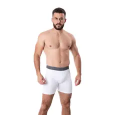 Cueca Boxer Long Leg Ciclista Microfibra Light Lisa Ligner