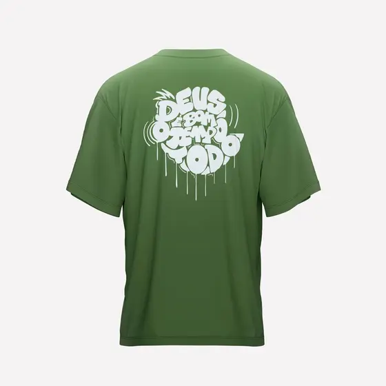Camiseta Cristã Deus É Bom Religiosa Algodão Premium Estilo Basico