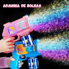Arminha de Bolha de Sabão 10 Furos Máquina De Bolhas Colorido Infantil presente de aniversário
