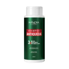 Shampoo Antiqueda 3x1 300ml Hanova Expert Força,Crescimento,Combate a Queda e Alopecia