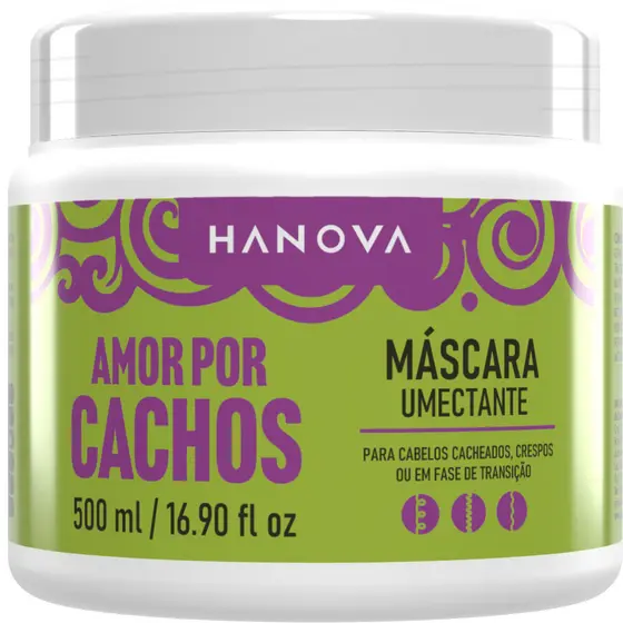 Hanova Amor por Cachos - Máscara Capilar 500ml