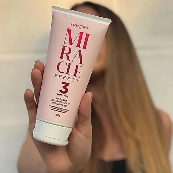 Máscara Tratamento Instantâneo 3 Minutos 180g Miracle Effect