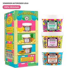 Kit Feira Cronolola Bemdita Ghee 100g Nutrição Hidratação e Reconstrução