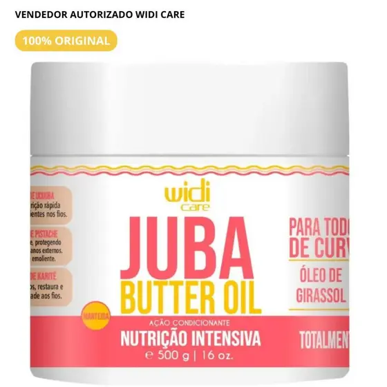 Mascara Juba Butter Oil Manteiga 500g - Widi Care