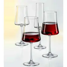 Jogo De Taças Para Água Em Cristal Xtra Com 6 Peças 460ml Bohemia