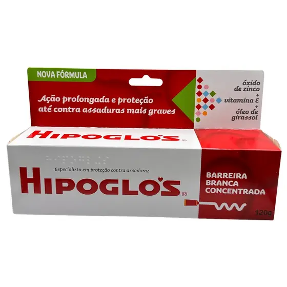 Hipoglós Creme Preventivo de Assaduras 120g Pomada de Assadura Creme de Assadura