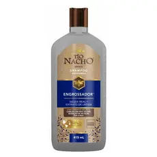 Shampoo Tio Nacho Engrossador 415 ML Fortalecimento Capilar Volume Brilho Controle Nutrição Saudável