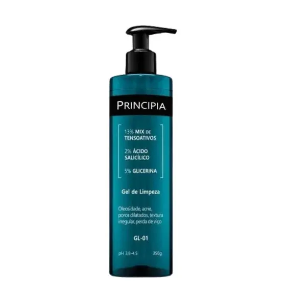 Gel de Limpeza Principia Equilíbrio Revitalização Livre de Oleosidade Pele Saudável Fórmula Suave
