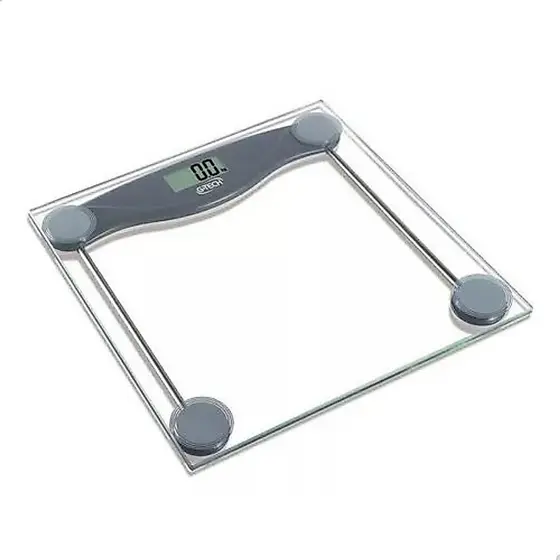 Balança Digital Corporal G-Tech - Glass 10 Alta Precisão Vidro Temperado Display LCD Moderno Saúde