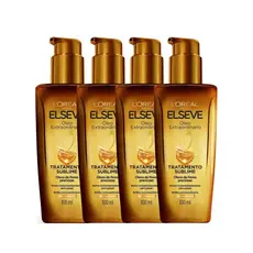 Kit 4 Óleos Finalizadores Elseve Extraordinário 100ml